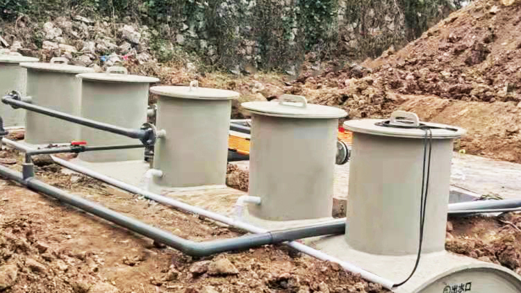 養(yǎng)殖污水一體化污水處理設備安裝現(xiàn)場